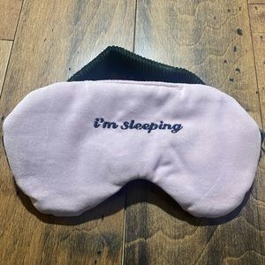 BRAND NEW! “I’m Sleeping”‎ Pink Sleep Mask by 41 WINKS at Nordstrom. Great gift!